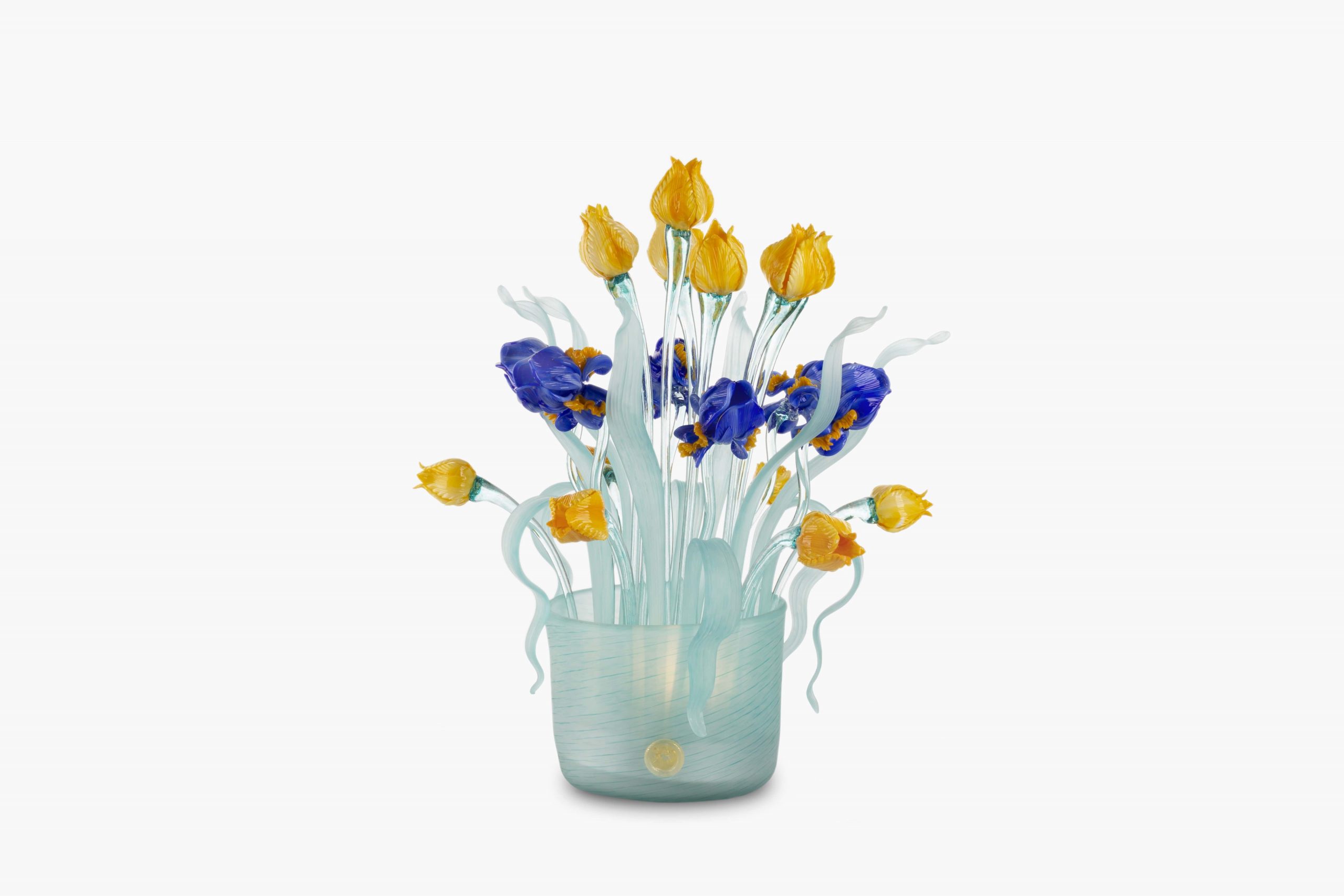 Vaso lampada Iris e Tulipani