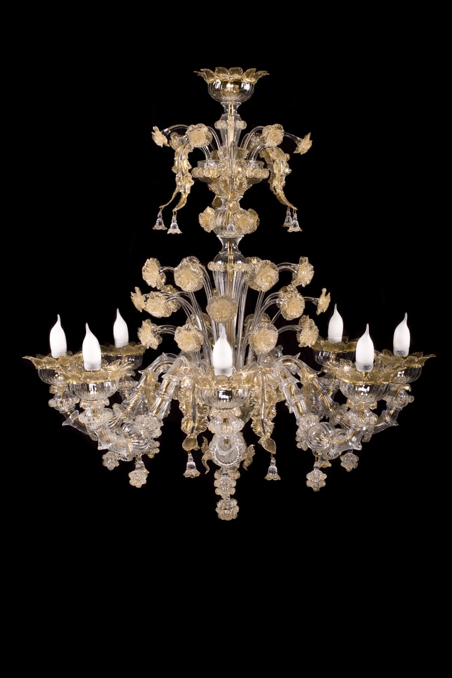 Lampadario semirezzonico Labia